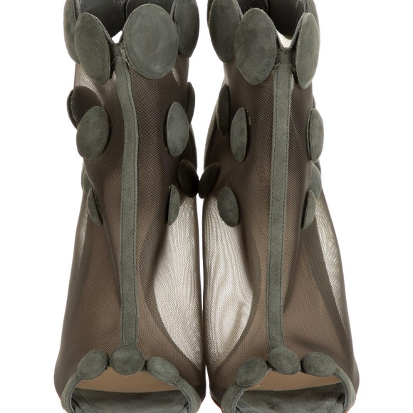 Nicholas Kirkwood suede mesh sandal - Picture 5 of 5